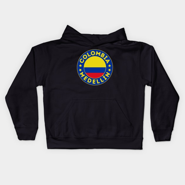 Medellin Kids Hoodie by footballomatic